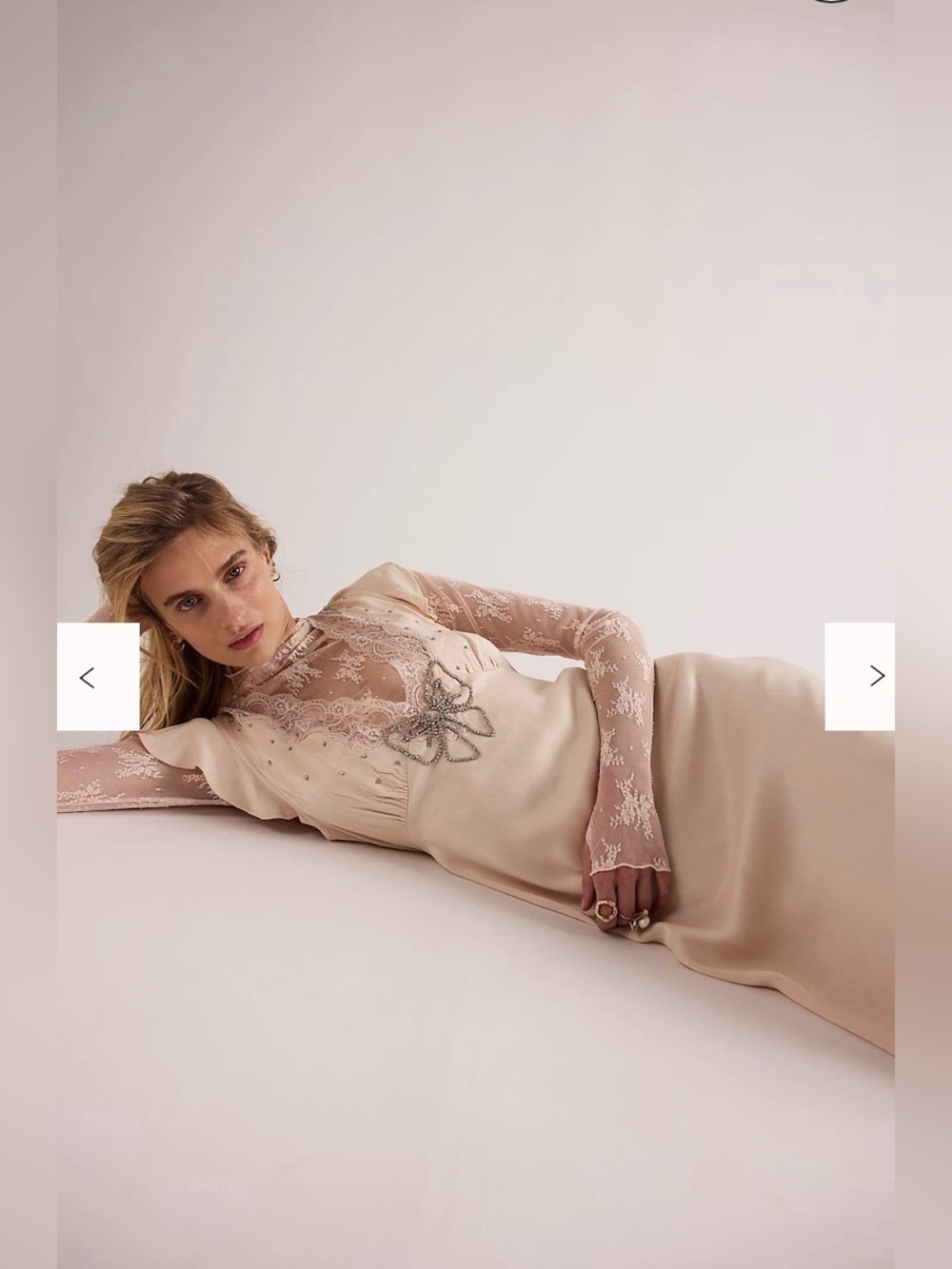 Free People Tied With Joy Midi Dress - Picture 2 of 12
